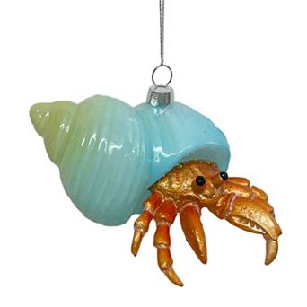 St. Nicholas Square® Glass Hermit Crab Christmas Ornament