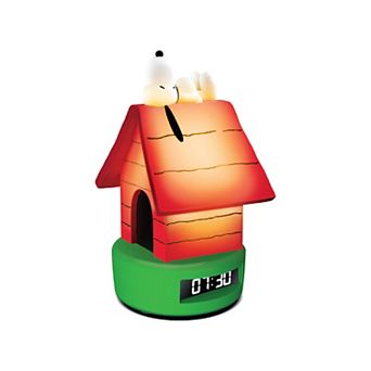 Peanuts Snoopy Doghouse LED Alarm Clock