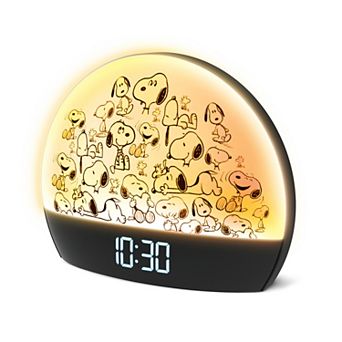 Peanuts Snoopy Sunrise Alarm Clock