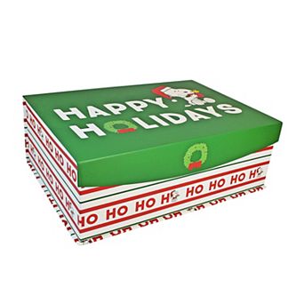St. Nicholas Square® Peanuts Happy Holidays Large Paper Box