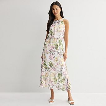 Women's Robbie Bee Halter Maxi Dress