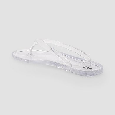 SO® Jelly Women's Slip-On Flip Flops
