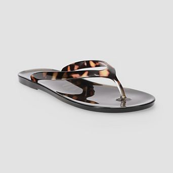SO® Jelly Women's Slip-On Flip Flops