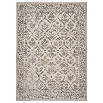Gertmenian Paradis Regale Traditional Floral Medallion Indoor Area Rug