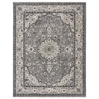 Gertmenian Paradis Ornato Traditional Floral Medallion Area Rug