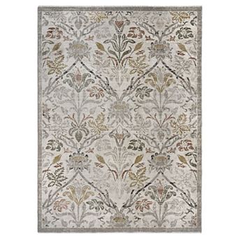 Gertmenian Paradis Florentia Traditional Floral Medallion Area Rug