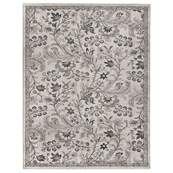 Gertmenian Paradis Noctis Traditional Floral Medallion Area Rug