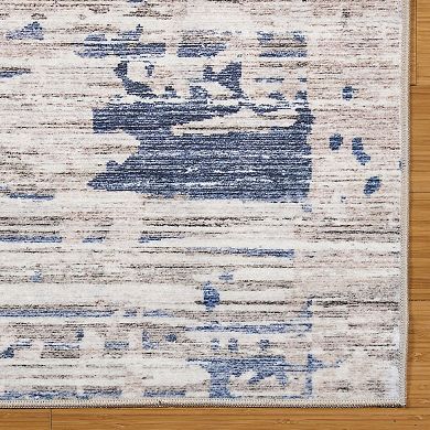 HGTV Everyday Chic Halden Modern Contemporary Abstract Machine Washable Area Rug