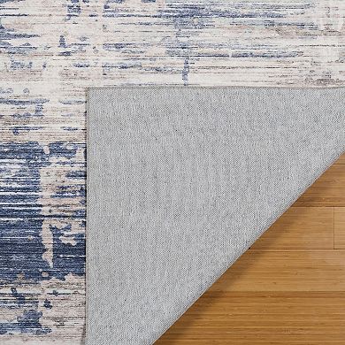 HGTV Everyday Chic Halden Modern Contemporary Abstract Machine Washable Area Rug