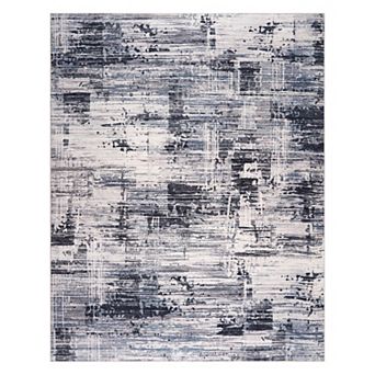 HGTV Everyday Chic Halden Modern Contemporary Abstract Machine Washable Area Rug