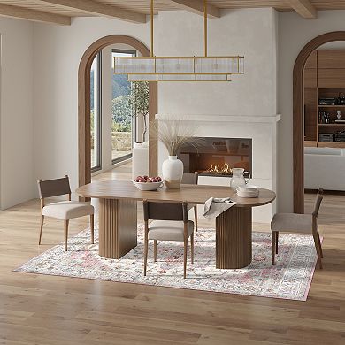 HGTV Everyday Chic Zahra Bohemian Moroccan Machine Washable Area Rug