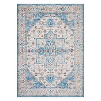 HGTV Everyday Chic Zahra Bohemian Moroccan Machine Washable Area Rug
