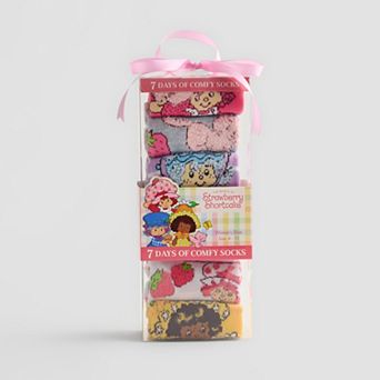 Women's Strawberry Shortcake 7-Pack Low-Cut Socks
