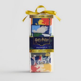 Women's Harry Potter House-Themed 7-Pack Comfy Socks