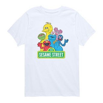 Toddler Boy Sesame Street Group Vintage Graphic Tee
