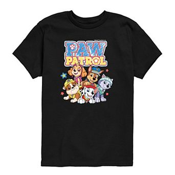 Toddler Boy Paw Patrol Group Sketch Graphic Tee