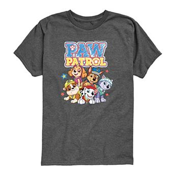 Toddler Boy Paw Patrol Group Sketch Graphic Tee