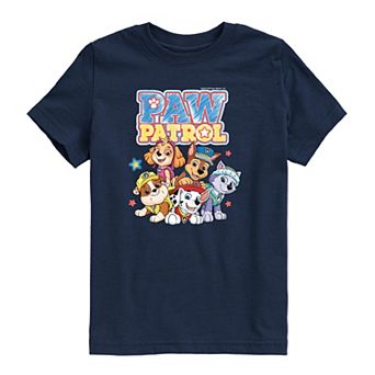 Toddler Boy Paw Patrol Group Sketch Graphic Tee