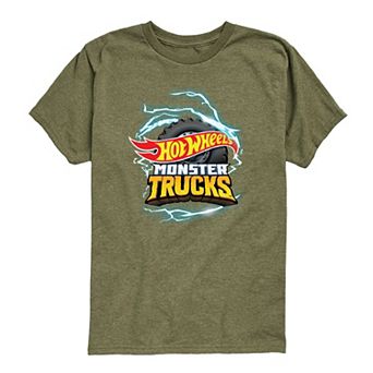 Toddler Boy Hot Wheels Monster Trucks Logo Graphic Tee