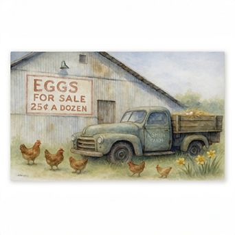 Stupell Home Decor Eggs For Sale Farmhouse Doormat