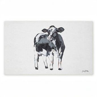 Stupell Home Decor Standing Country Cow Doormat