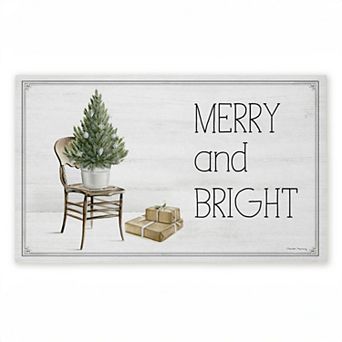 Stupell Home Decor Winter In Aspen Merry & Bright Doormat