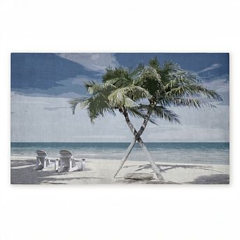 Stupell Home Decor X Marks The Spot Palms Doormat