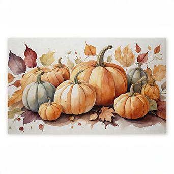 Stupell Home Decor Autumn Pumpkin Harvest Bundle Doormat