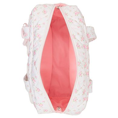 madden girl Quilted Nylon Weekender Bag