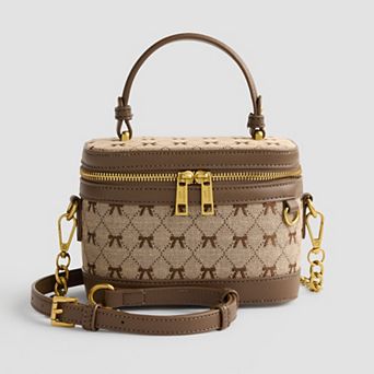 madden girl Vanity Case Satchel Bag