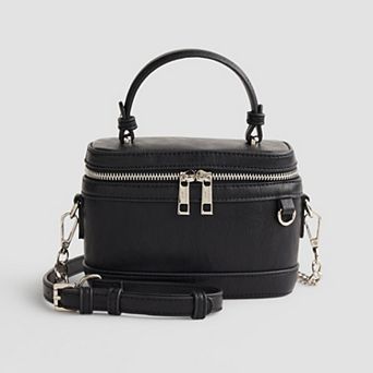 madden girl Zipper Closure Crossbody Vanity Case