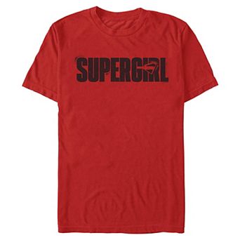 Men's DC Comics Supergirl Small Emblem Graphic Tee