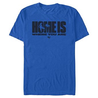 Men's DC Comics Supergirl Home Is Where You Are Graphic Tee
