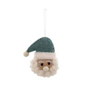 St. Nicholas Square® Felt Santa Christmas Ornament