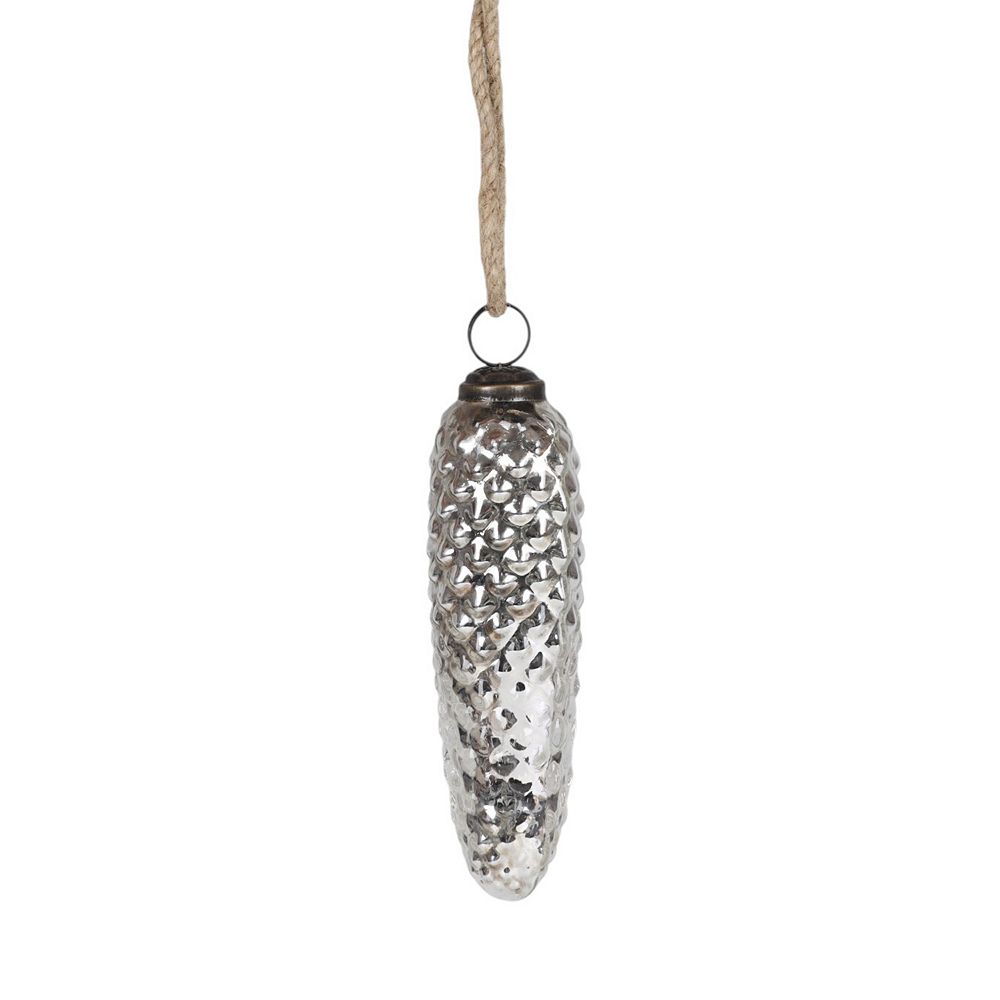 St. Nicholas Square® Glittered Glass Pinecone Christmas Ornament
