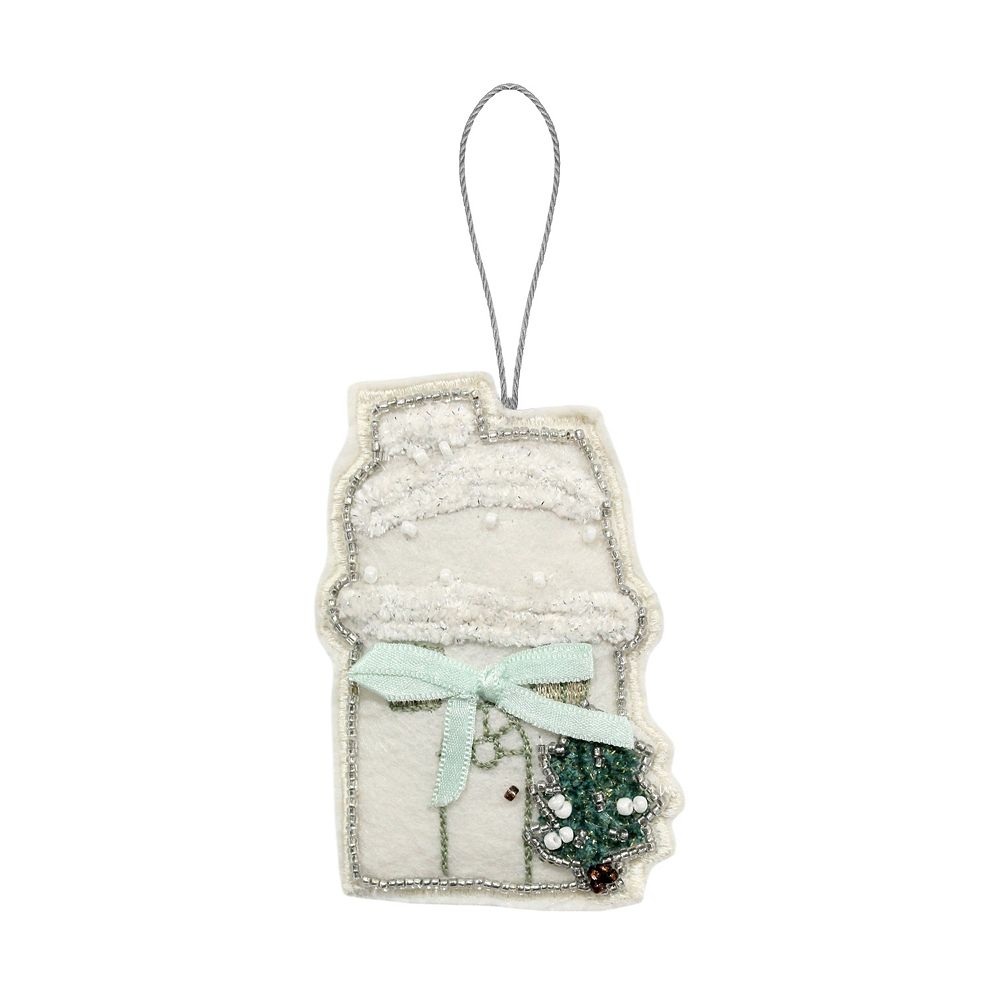 St. Nicholas Square® Embroidered & Beaded Christmas Ornament