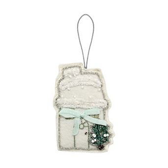 St. Nicholas Square® Embroidered & Beaded Christmas Ornament