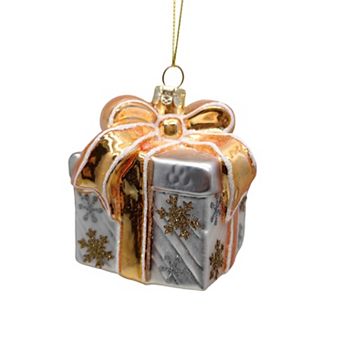 St. Nicholas Square® Glass Gift Box Christmas Ornament