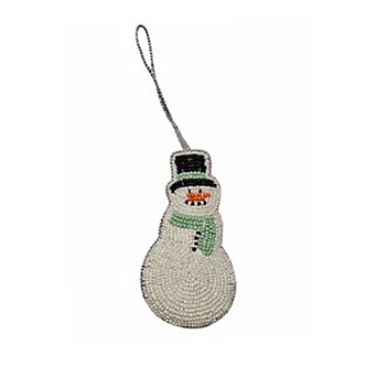 St. Nicholas Square® Beaded Snowman Christmas Ornament