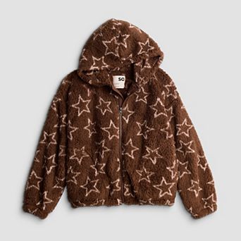 Girls 6-20 SO® Cozy Zip Up Hoodie in Regular and Plus Size