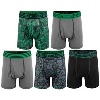 Boys 4-20 Tek Gear® 5-Pack Mesh Athletic Boxer Briefs