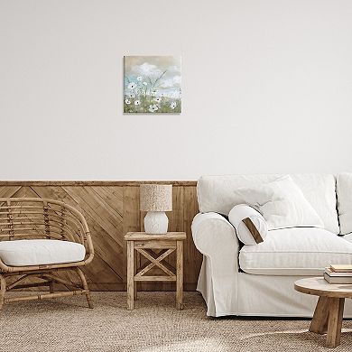 Stupell Home Decor Clouds Beyond Meadow Canvas Wall Art