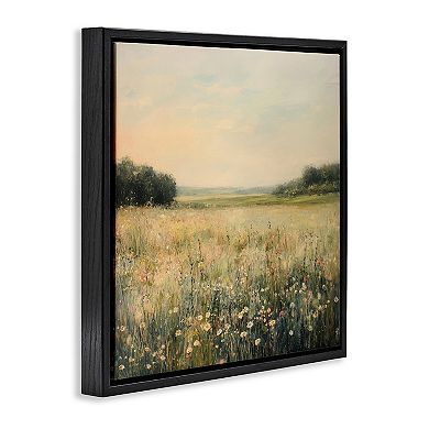 Stupell Home Decor Warm Wildflower Landscape Canvas Wall Art