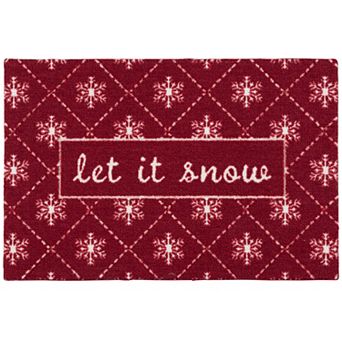 St. Nicholas Square® Let It Snow Rug