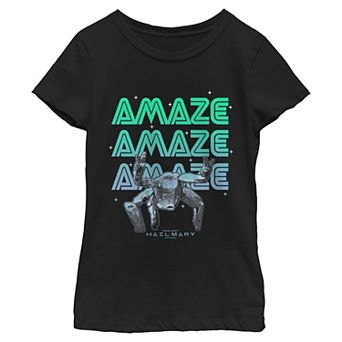 Girls 6-16 Project Hail Mary Rocky Amaze Graphic Tee
