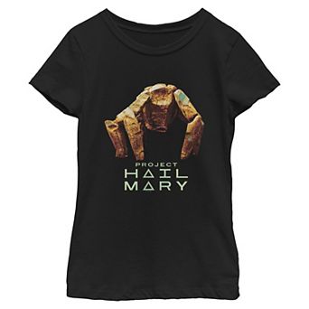 Girls 6-16 Project Hail Mary Rocky & Title Graphic Tee