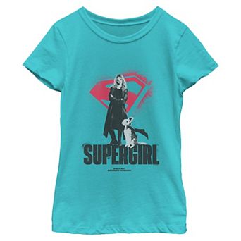 Girls 6-16 DC Comics Supergirl She's Not Anyone's Sidekick Graphic Tee
