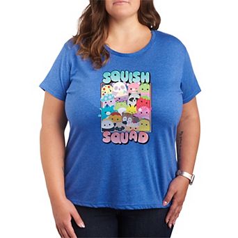 Plus Size Squishmallows Squish Squad Graphic Tee