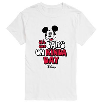 Men's Disney's Mickey Mouse It's an Ears On Kinda Day Graphic Tee