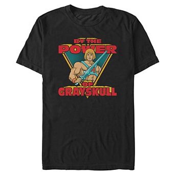 Men's Masters Of The Universe By The Power Of Grayskull Graphic Tee